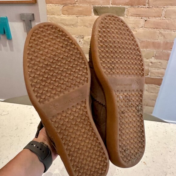 Isabel Marant Taupe Wedge Sneakers size 38 womens - Picture 4 of 5